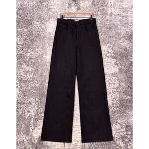 Joes Jeans The Mia Jeans 29 Womens High Rise Wide Leg Full Length Black